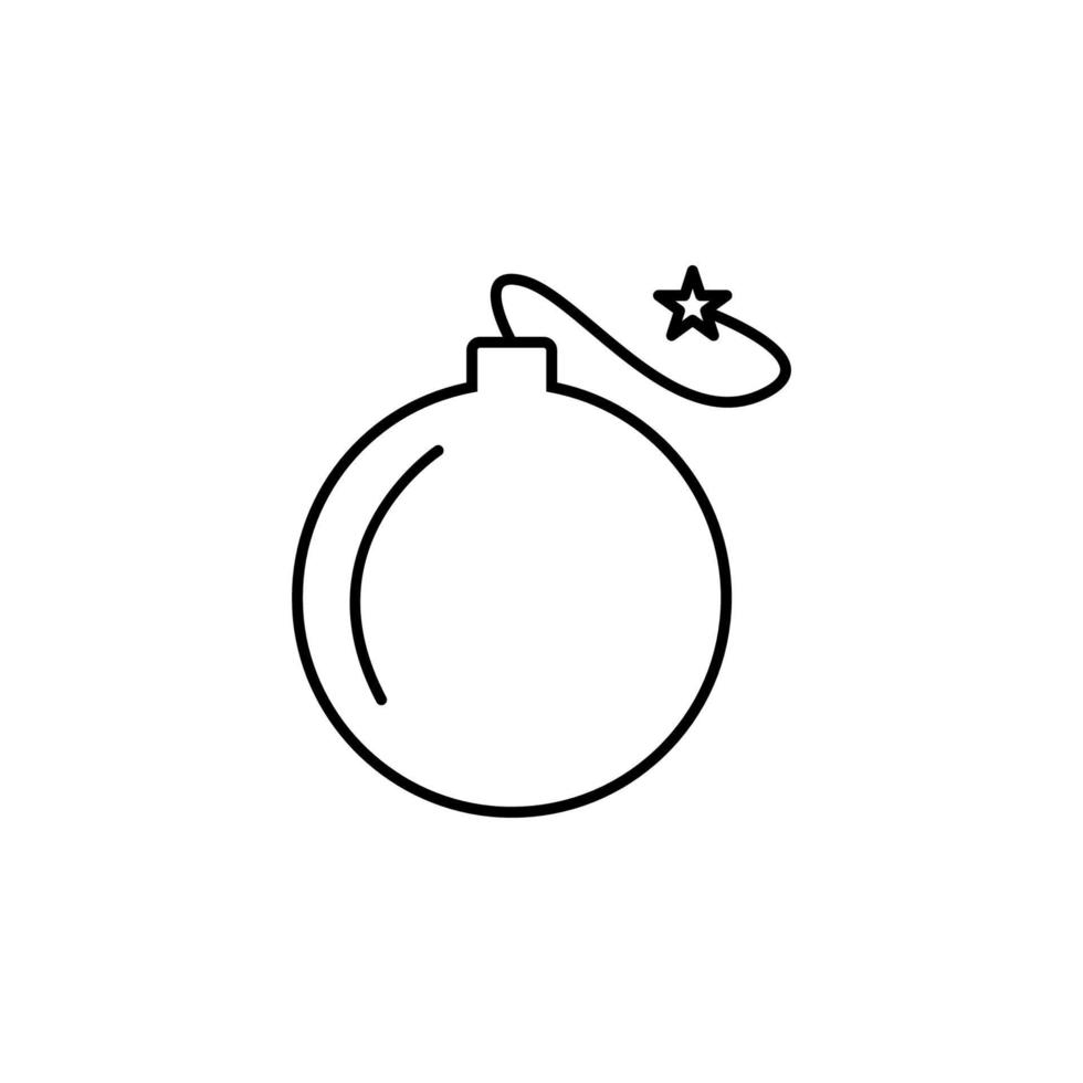 Bombe Vektor Symbol Illustration