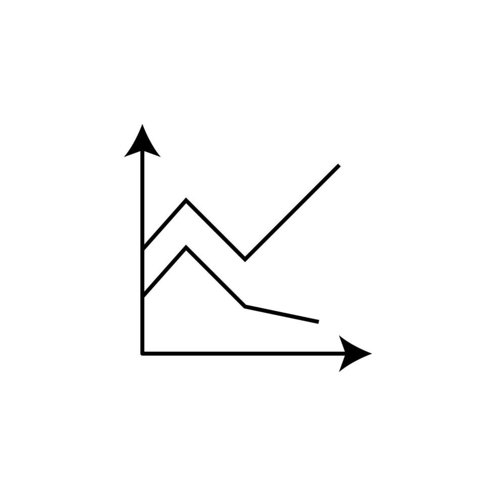 finanziell Zeitplan Vektor Symbol Illustration