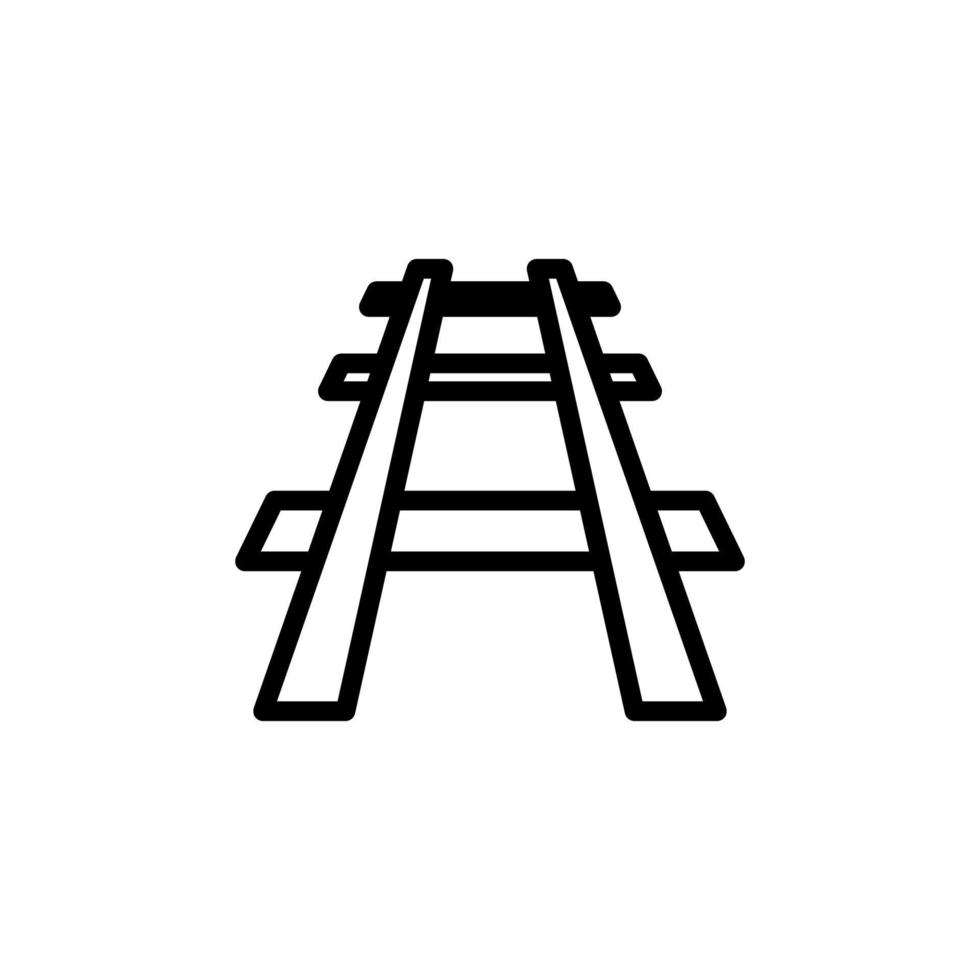 Eisenbahn Vektor Symbol Illustration