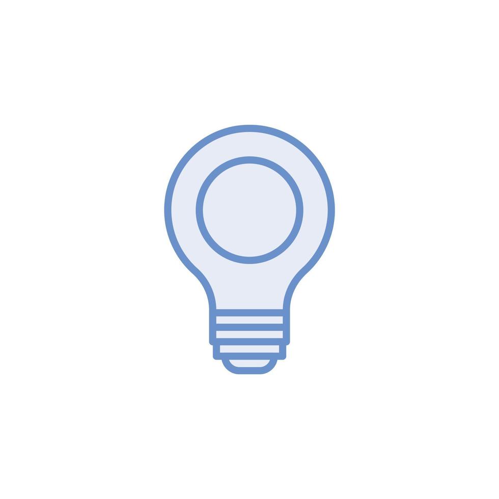 lampa ikon vektor för hemsida, ui grundläggande, symbol, presentation