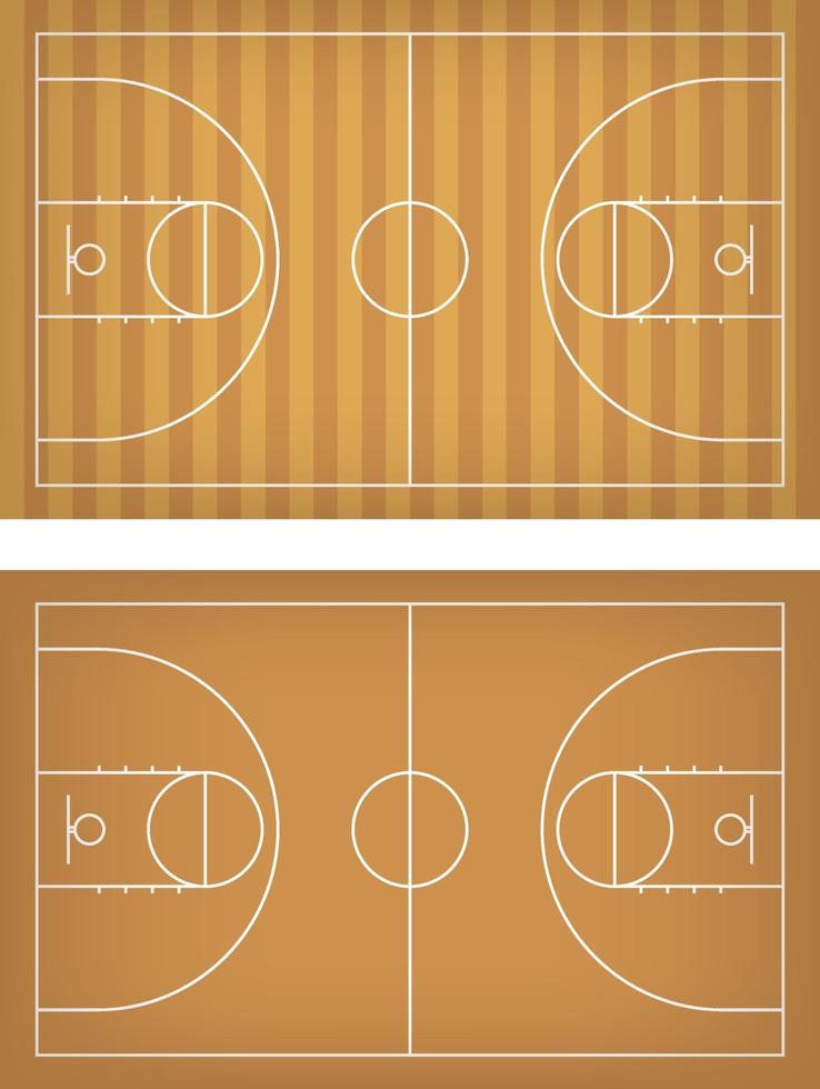 basketplan vektorillustration vektor
