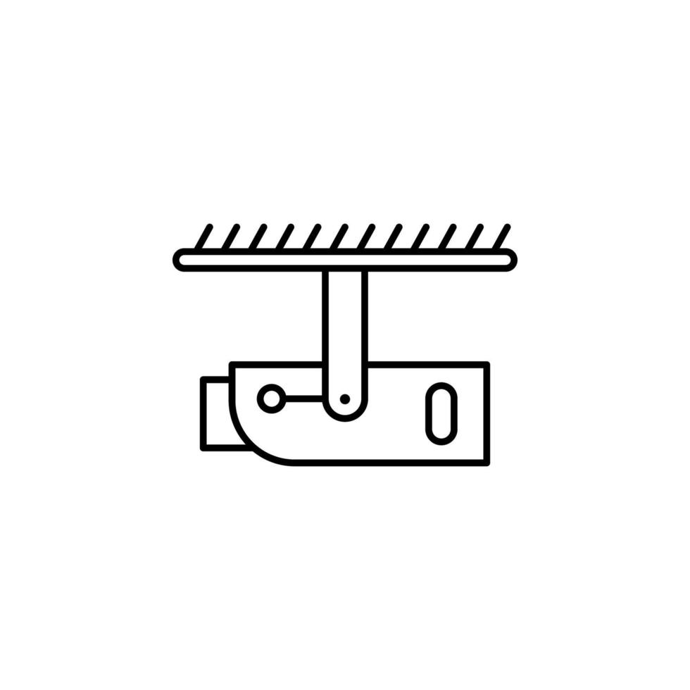 Clever Sicherheit Kamera Vektor Symbol Illustration