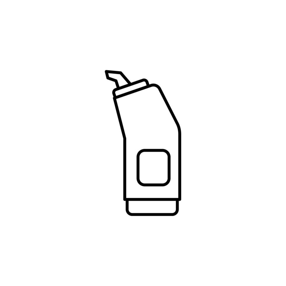 Ketchup Topf Vektor Symbol Illustration