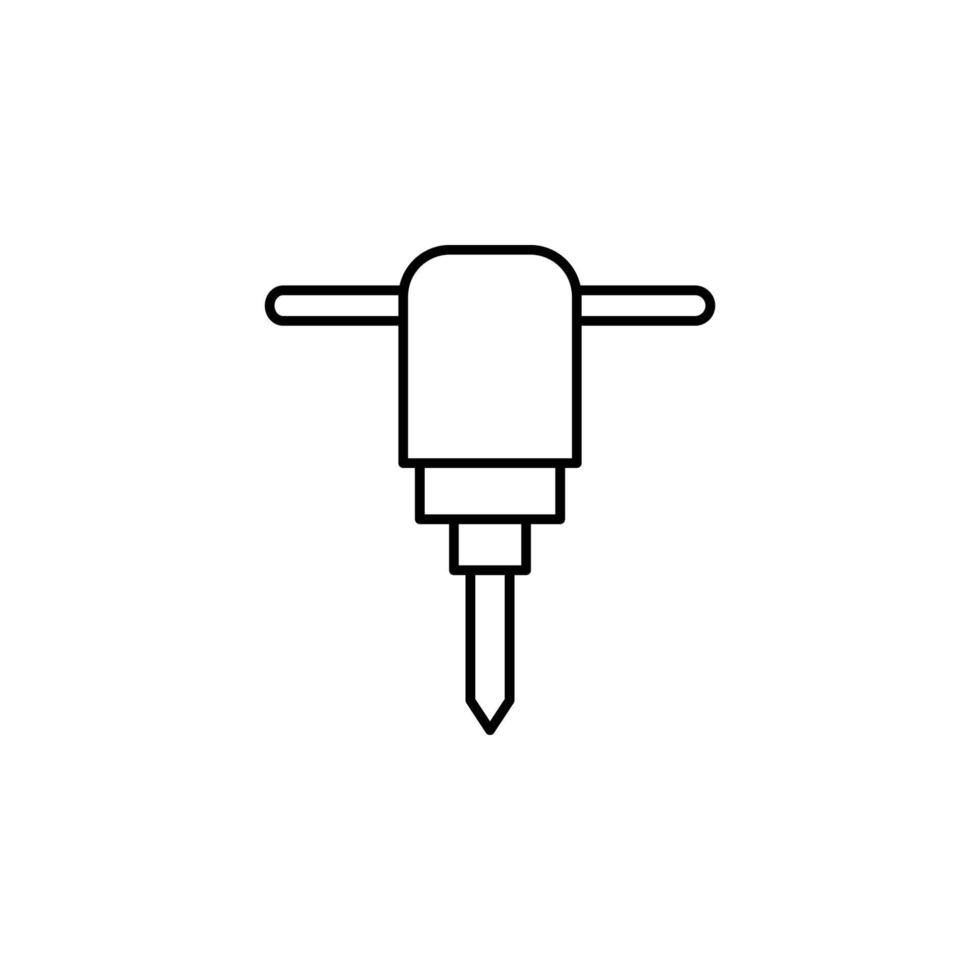 Hammer Vektor Symbol Illustration