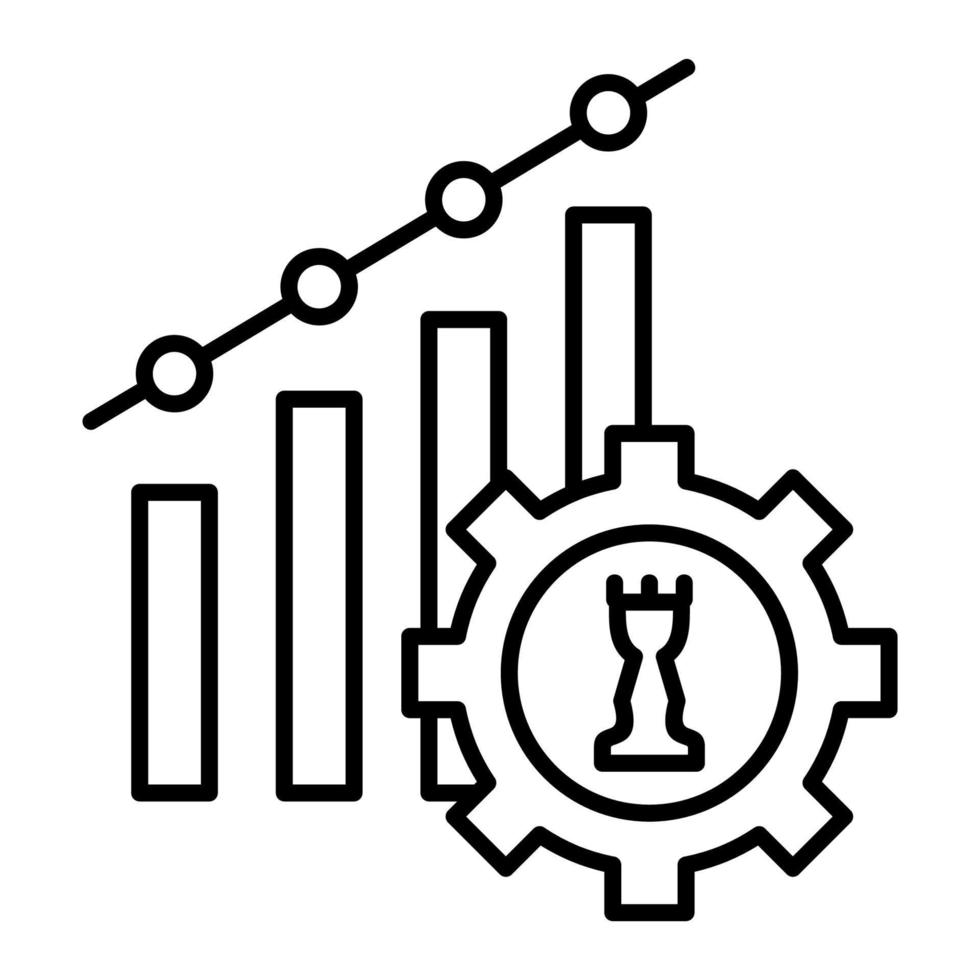 Wachstum Symbol editierbar Vektor