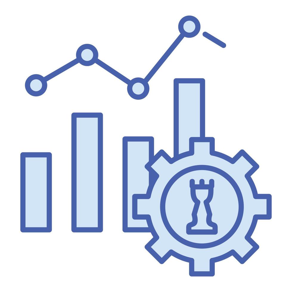 Statistiken Symbol editierbar Vektor