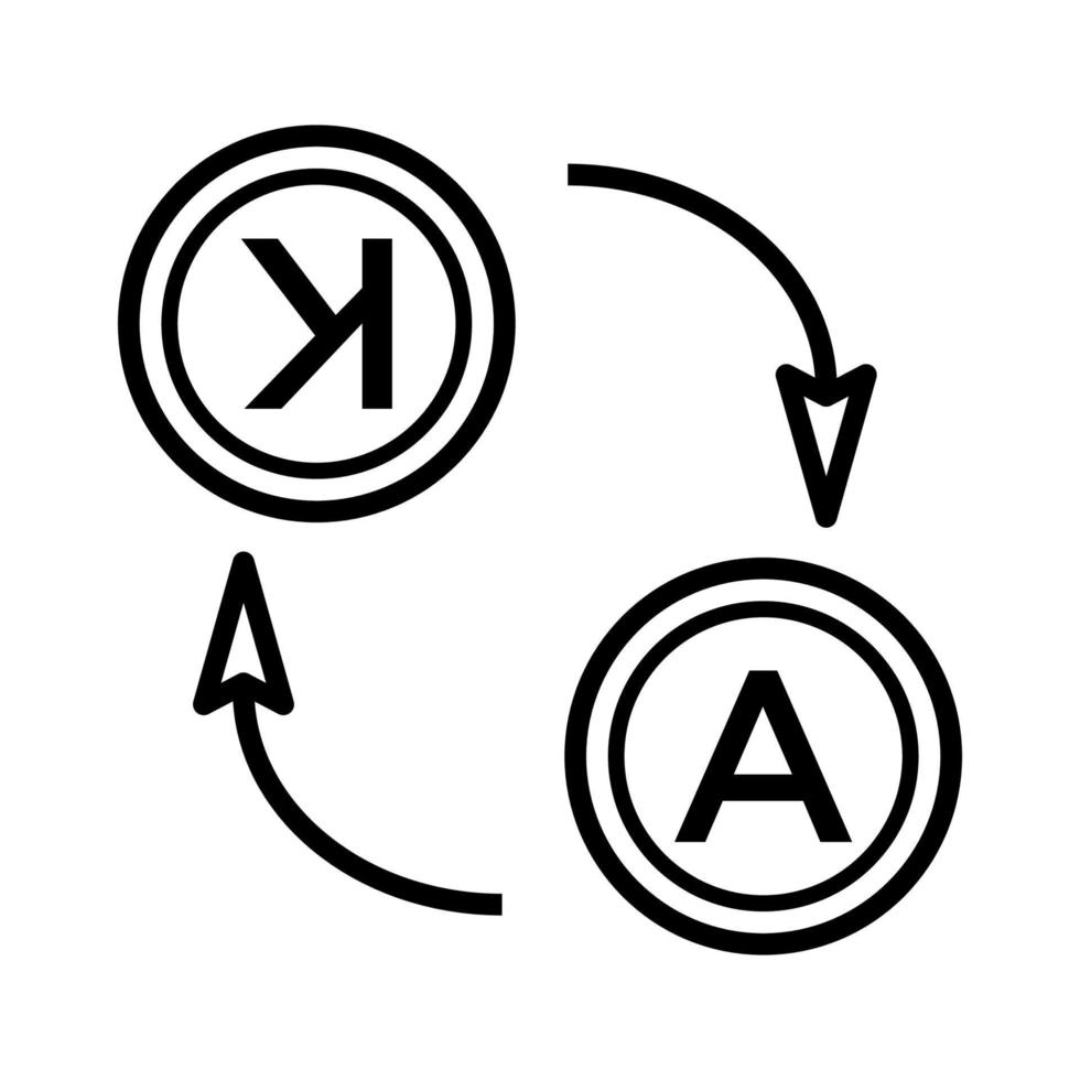 Übersetzung Symbol Design Vektor