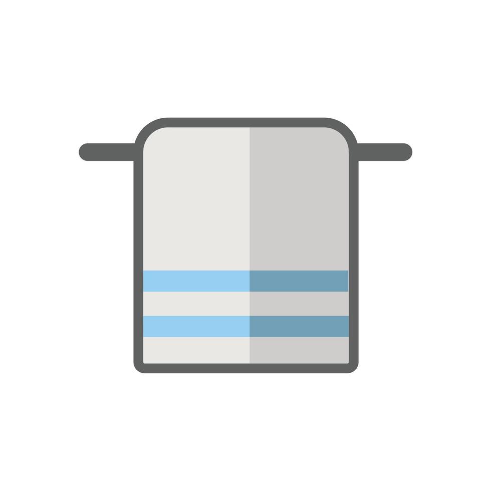 Handtuch Symbol Design Vektor