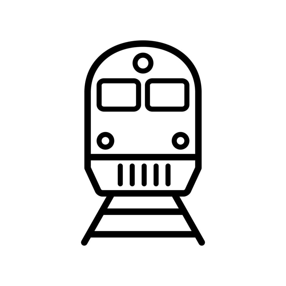 Zug Symbol Design Vektor