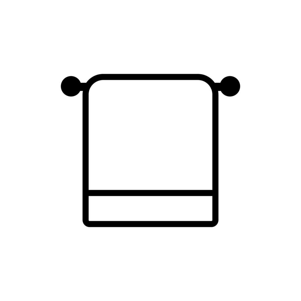 handduk ikon design vektor