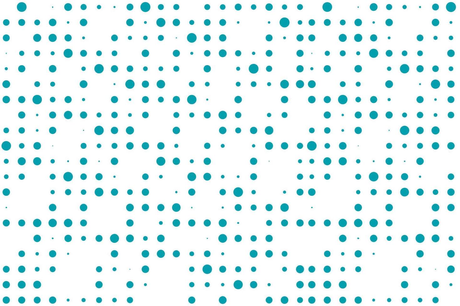 abstrakt Hintergrund von Blau Kreise. ein Punkt Textur Vorlage. geometrisch Muster. Vektor