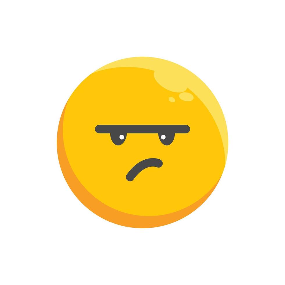 wütend Emoji Emoticon Emoticons Ausdruck wütend vektor