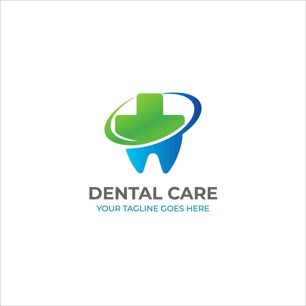 dental vård vektor grafisk logotyp design
