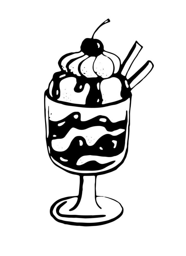 Eis Creme. Vektor Clip Art