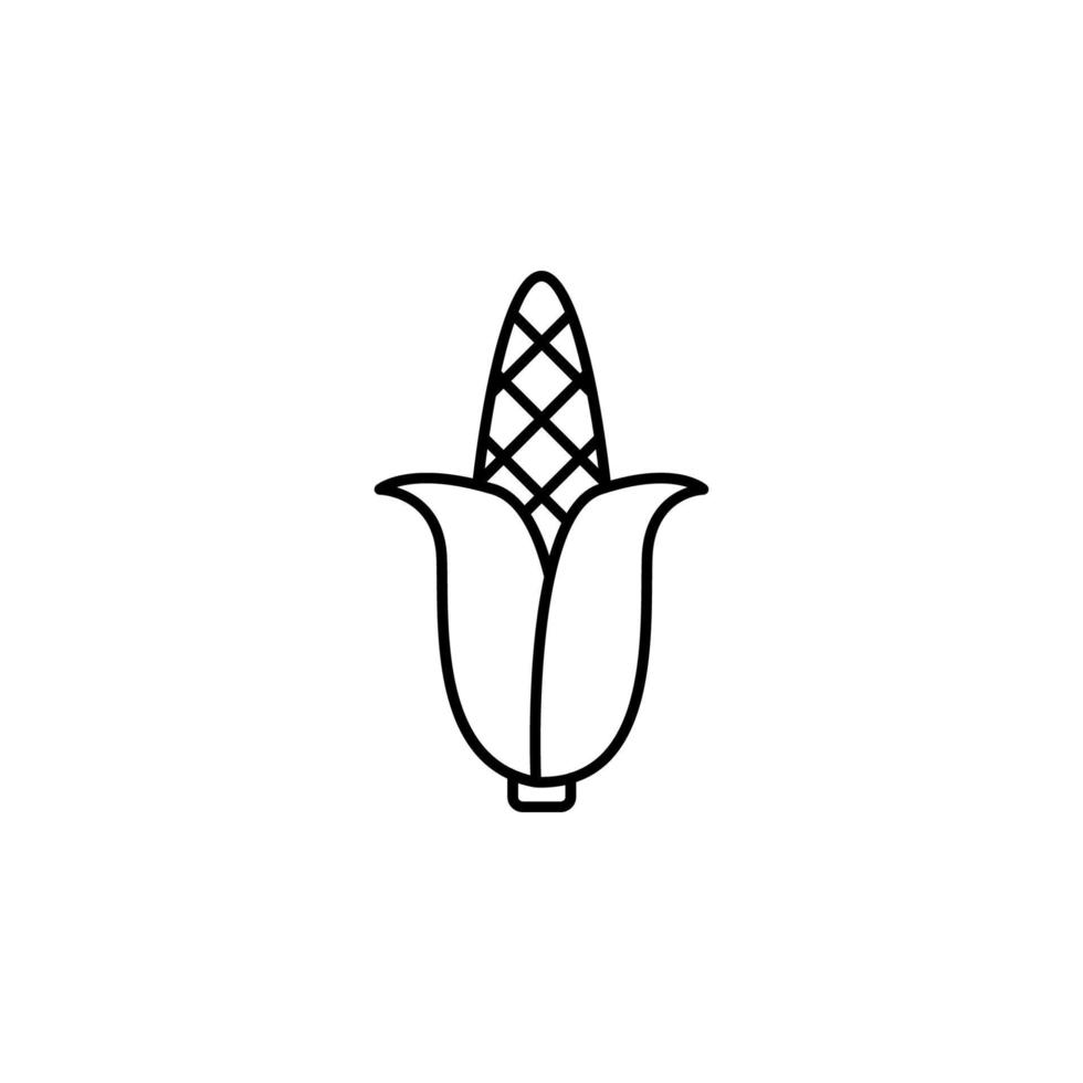 Mais Vektor Symbol Illustration