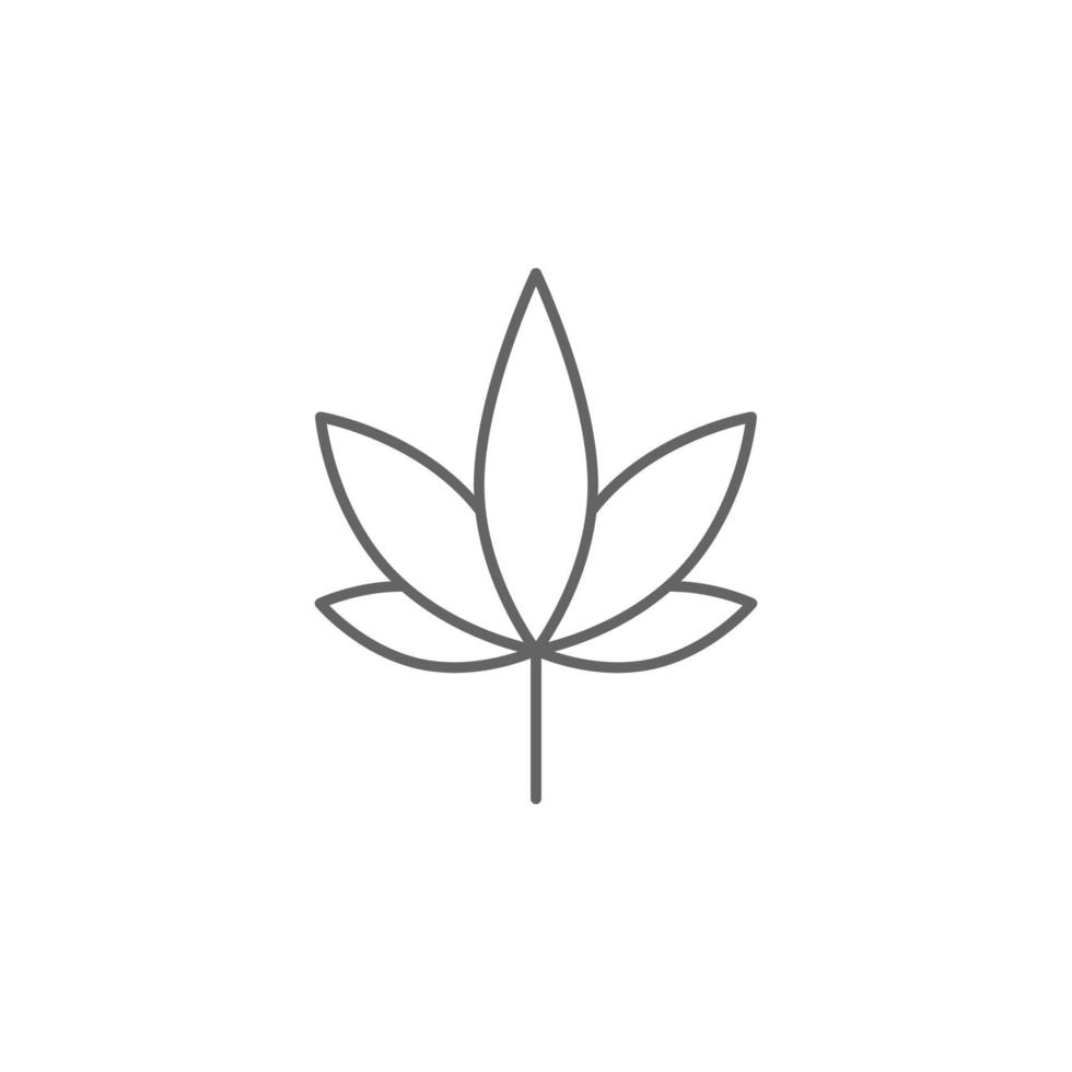 Marihuana, Holland Vektor Symbol Illustration