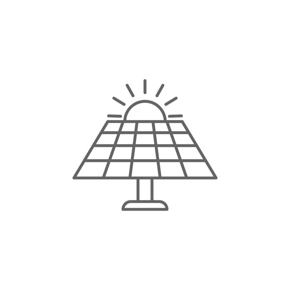 Solar- Tafel, Holland Vektor Symbol Illustration