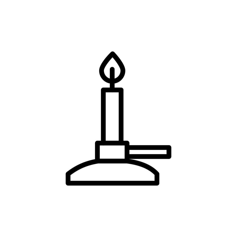 Brenner, Feuer Vektor Symbol Illustration