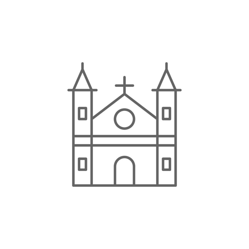 binnenhof, Holland Vektor Symbol Illustration