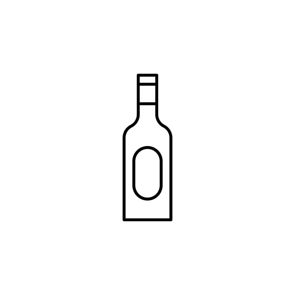 Patrick Tag, Alkohol, Bier, Flasche, Whiskey Vektor Symbol Illustration