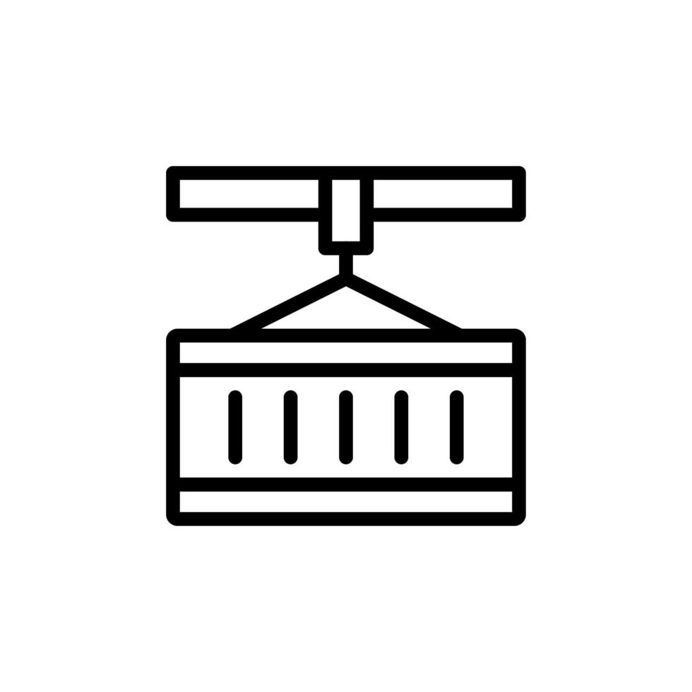 Container, Herstellung Vektor Symbol Illustration