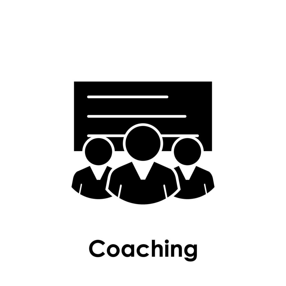 Blase, Arbeiter, Coaching Vektor Symbol Illustration