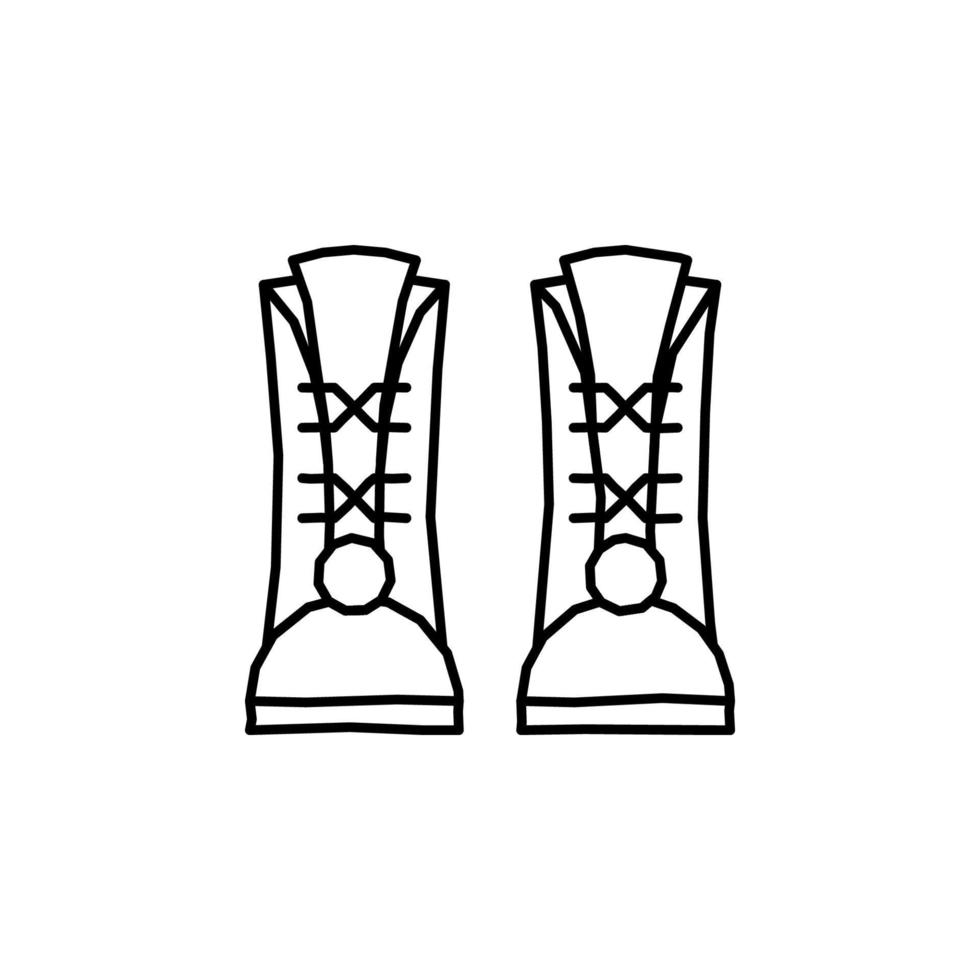 Stiefel Vektor Symbol Illustration