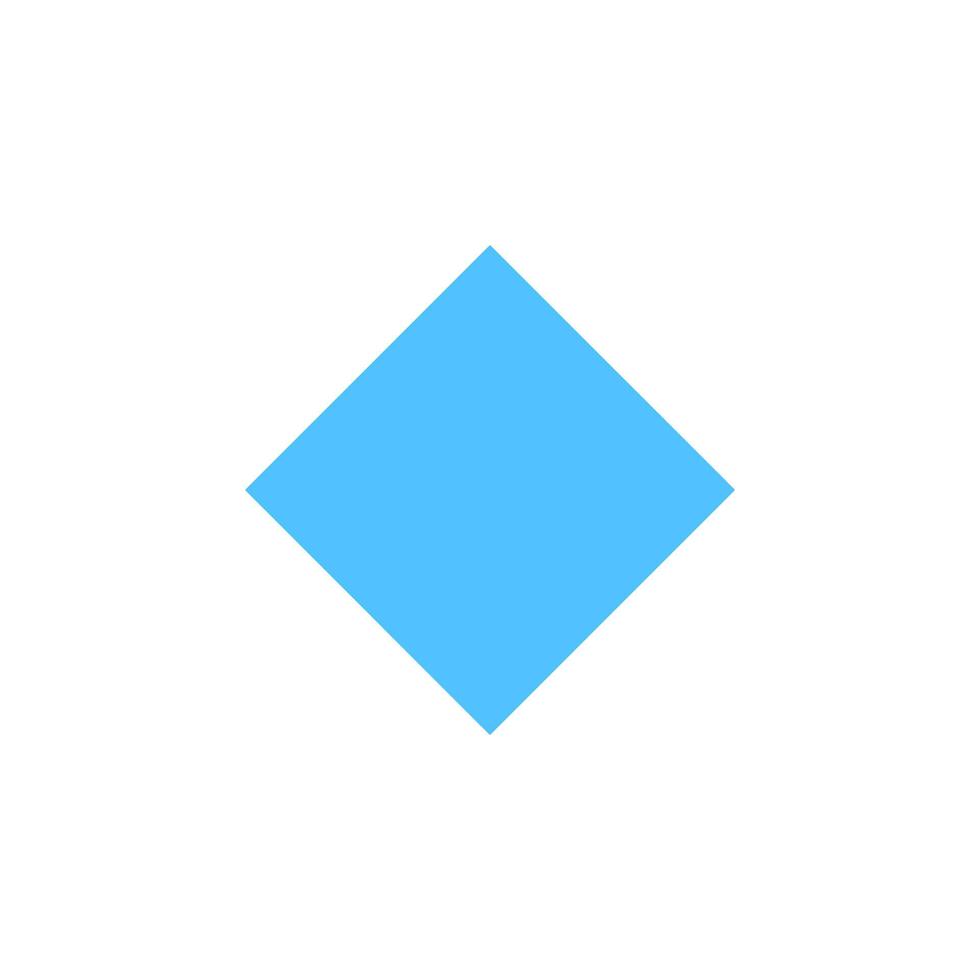 Rhombus Vektor Symbol Illustration