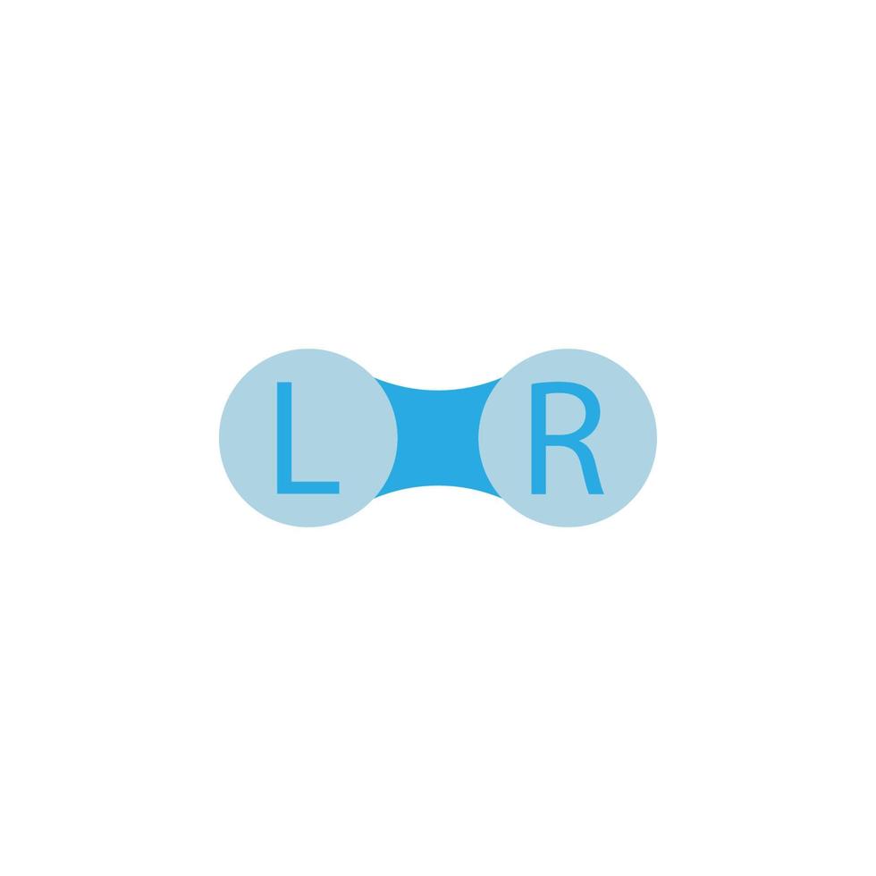 Linse Halter Vektor Symbol Illustration