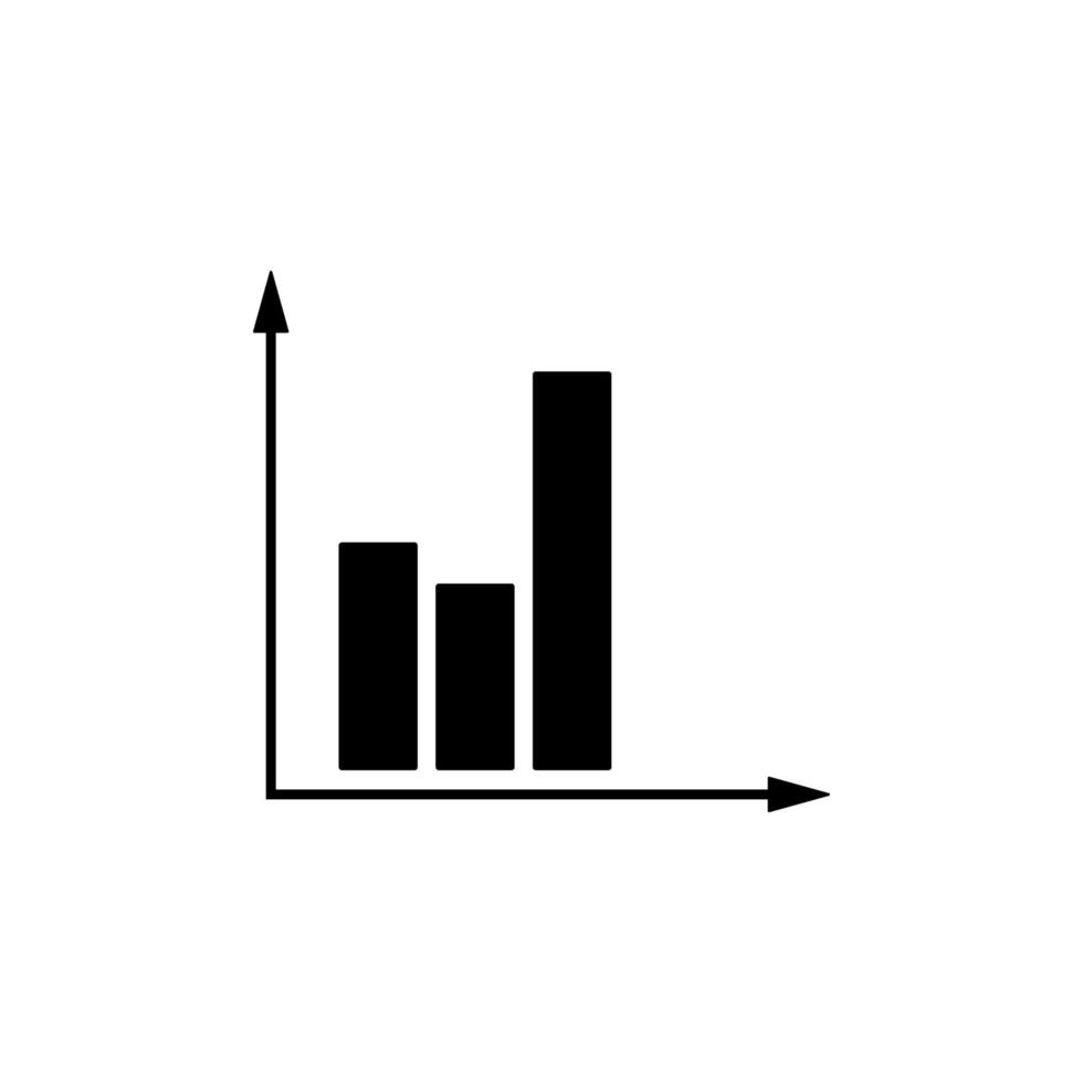 Geschäft Diagramm Vektor Symbol Illustration