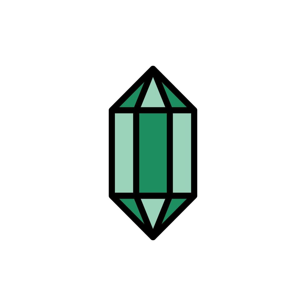 diamant esoterisk vektor ikon illustration