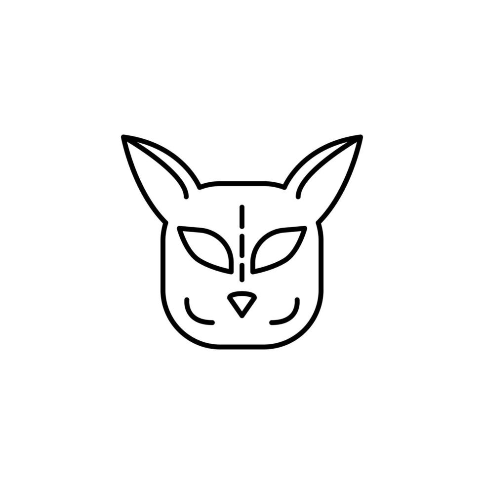 Tag von das tot, Katze Vektor Symbol Illustration