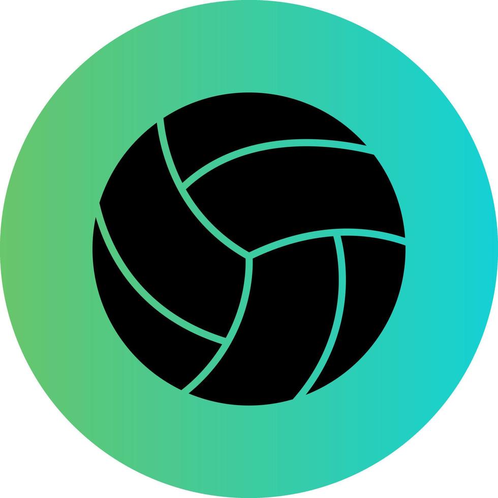 volleyboll vektor ikon design