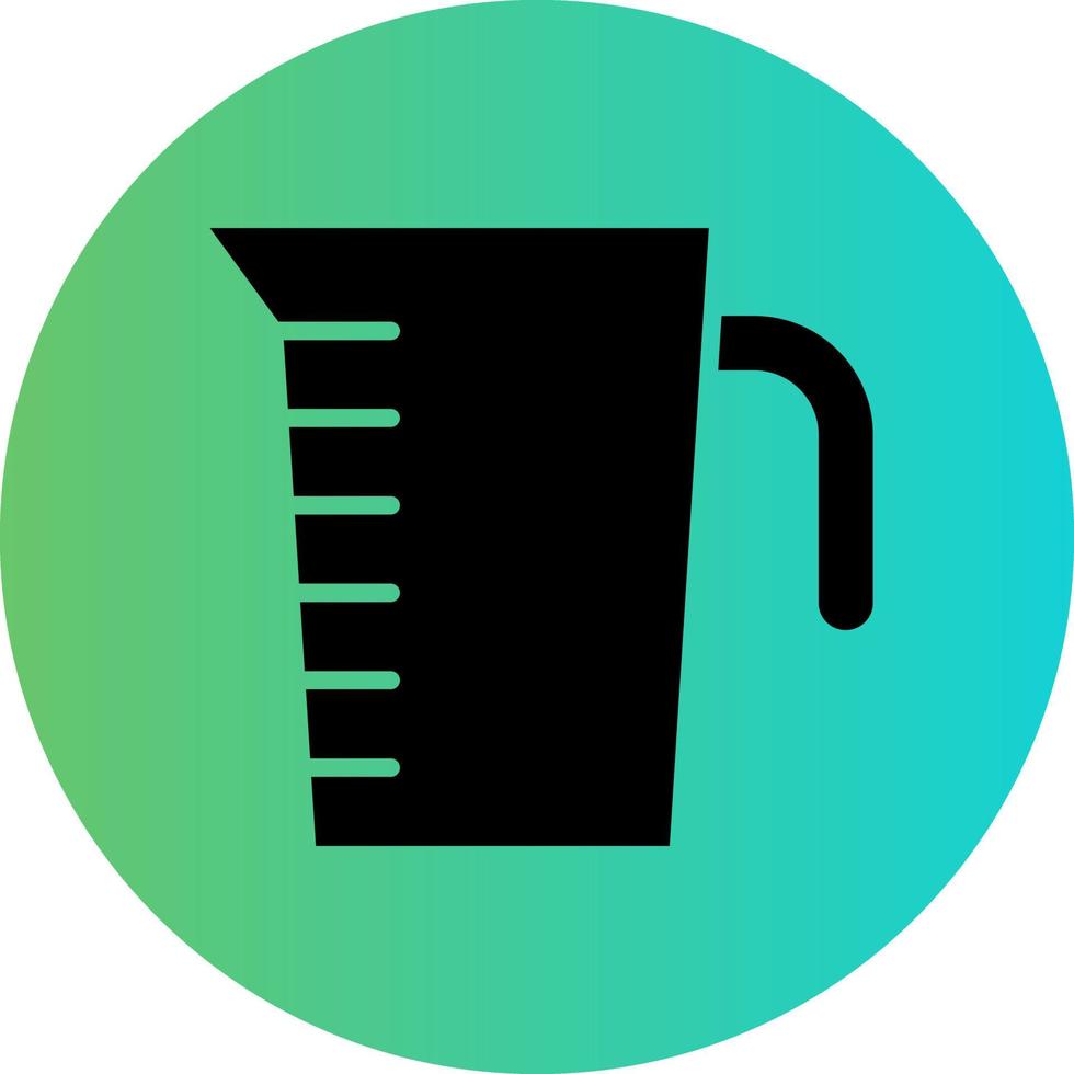 Messung Tasse Vektor Symbol Design