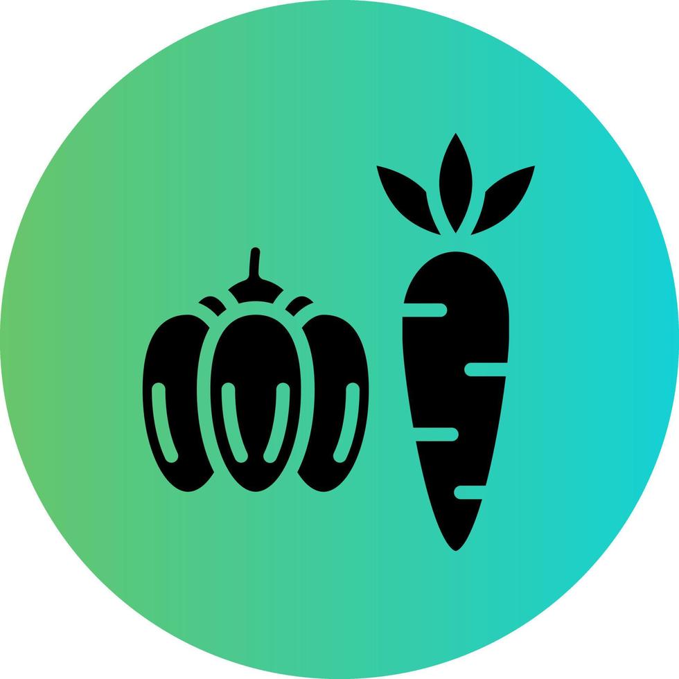 pflanzlich Vektor Symbol Design