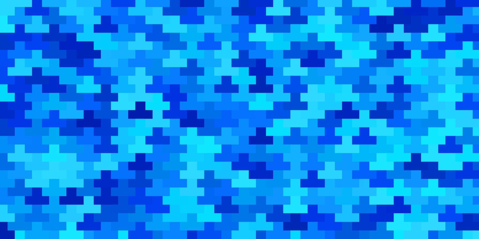 ljusblå vektormall med rektanglar. vektor