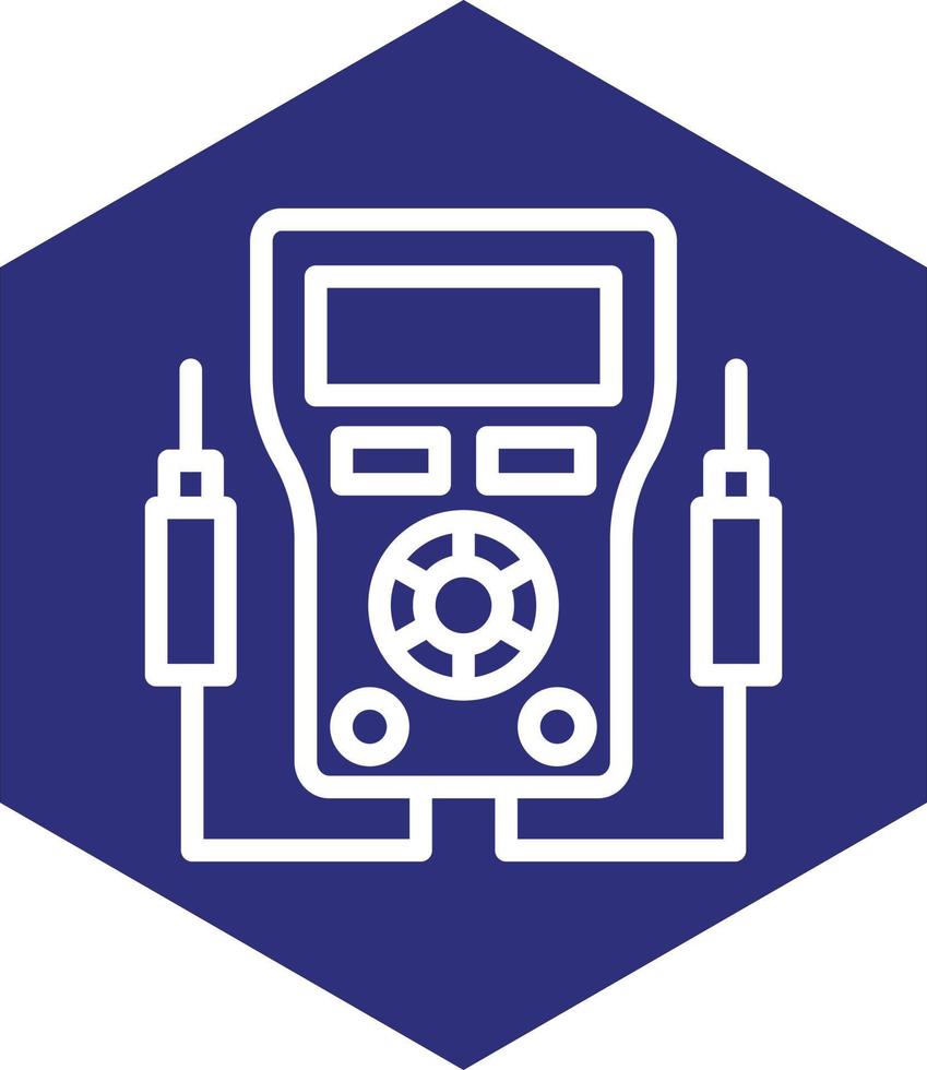 voltmeter vektor ikon design