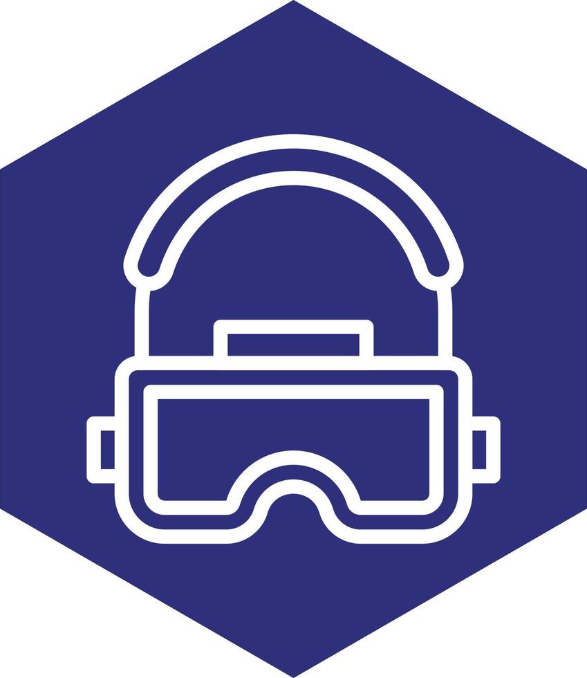 Headset-Vektor-Icon-Design vektor