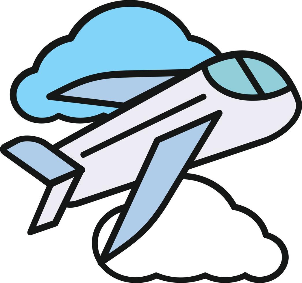 flygplan illustration vektor