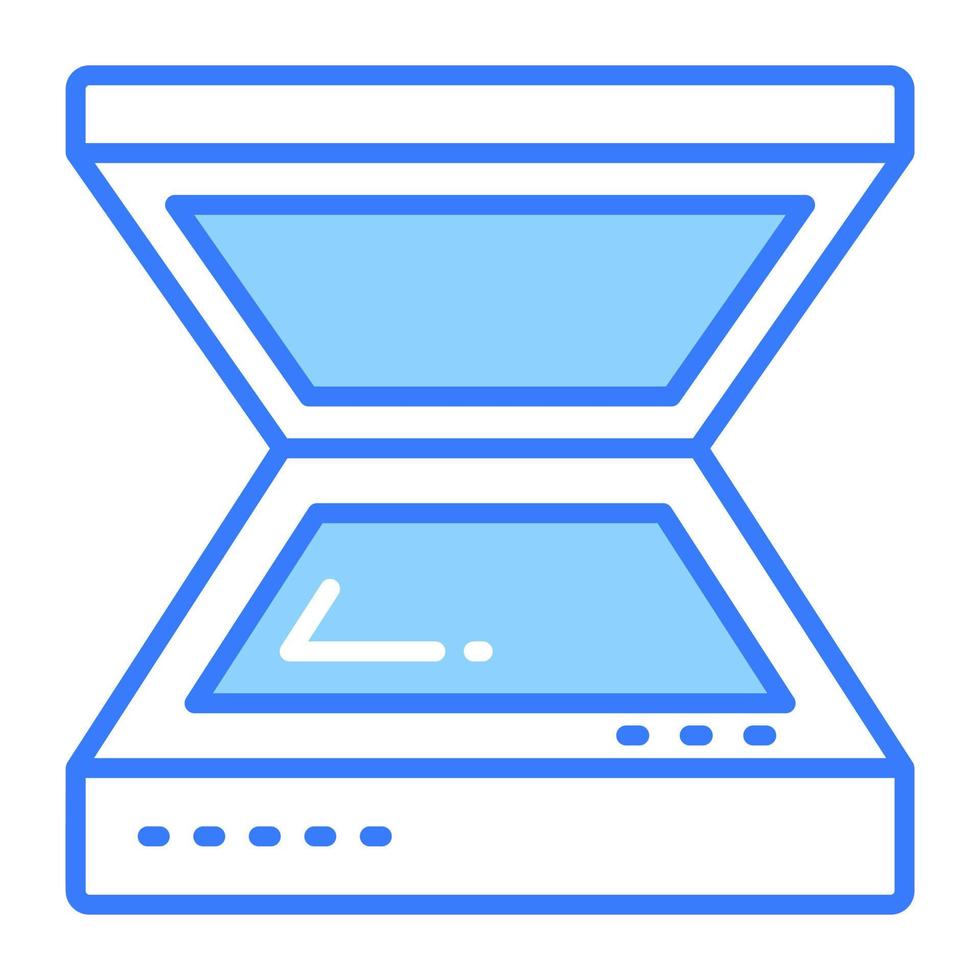 modisch Symbol von Scannen Maschine, Scanner Vektor Design