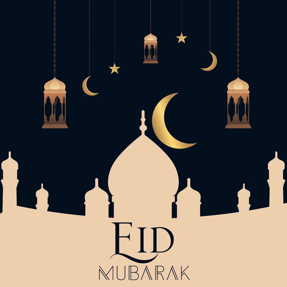 eid Mubarak, Ramadan, eid Mubarak Vektor. eid Mubarak Kalligraphie. eid Mubarak Mond. Kalligraphie Design. eid Mubarak Kalligraphie. eid Mubarak Entwurf, Eid Mubarak Logo modisch Design Vektor Ramadan, Eid