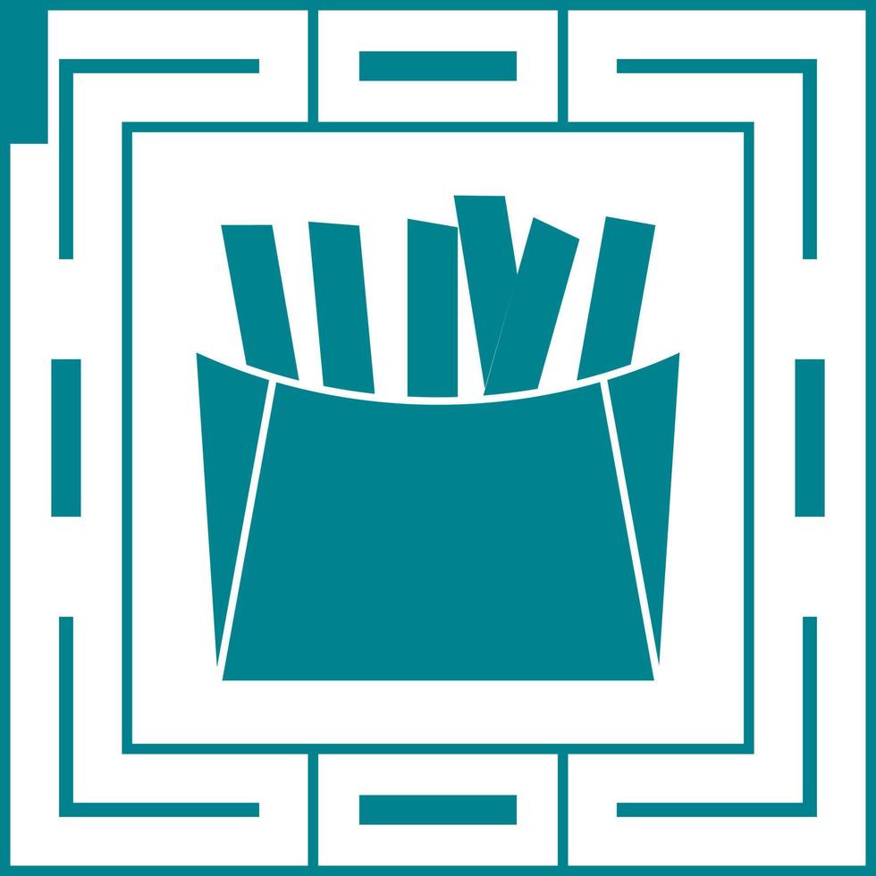 Pommes-Vektor-Symbol vektor