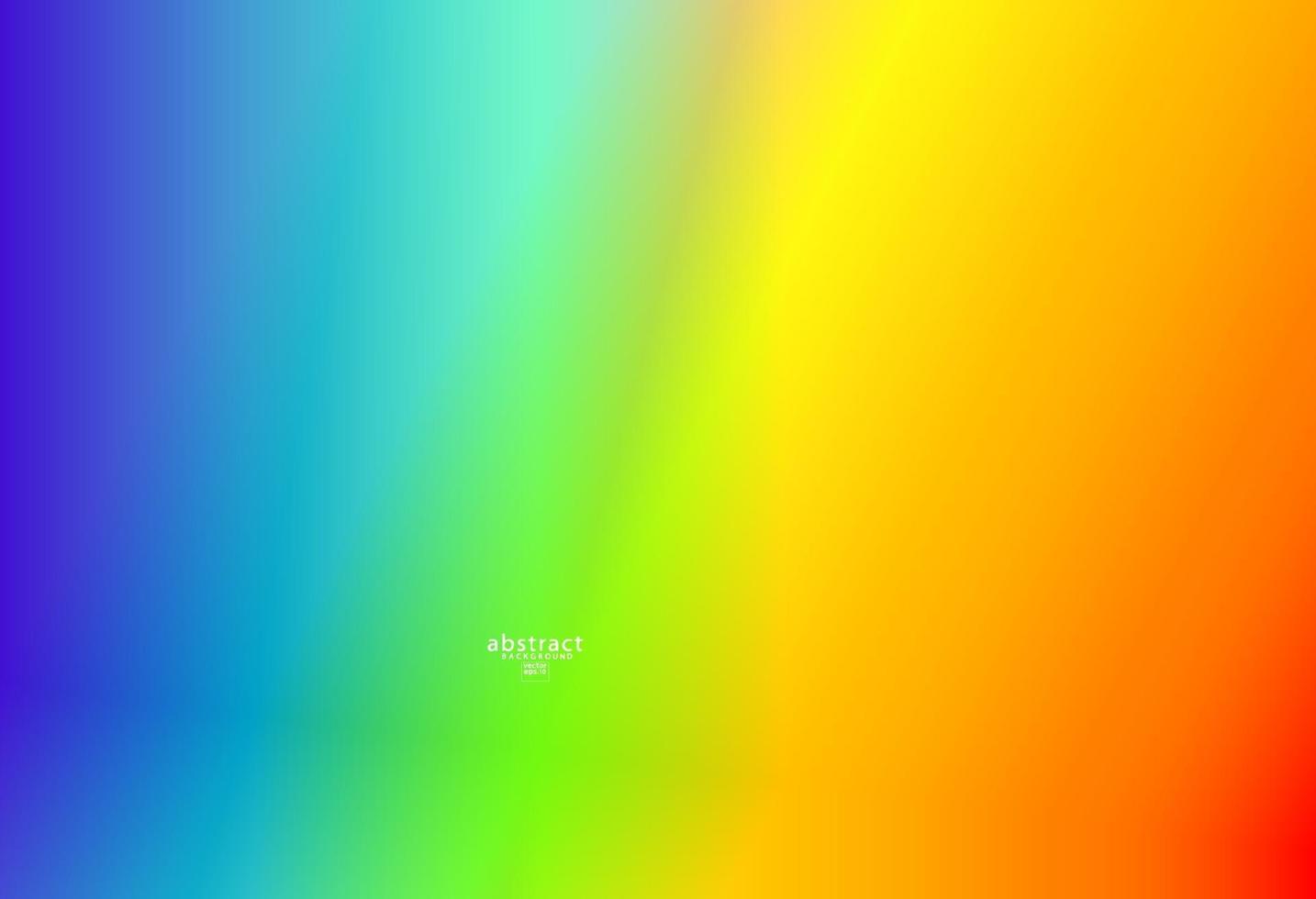 abstrakte unscharfe Farbverlaufshintergrund helle Regenbogenfarben. bunte glatte weiche Bannerschablone. kreative lebendige Vektorillustration vektor