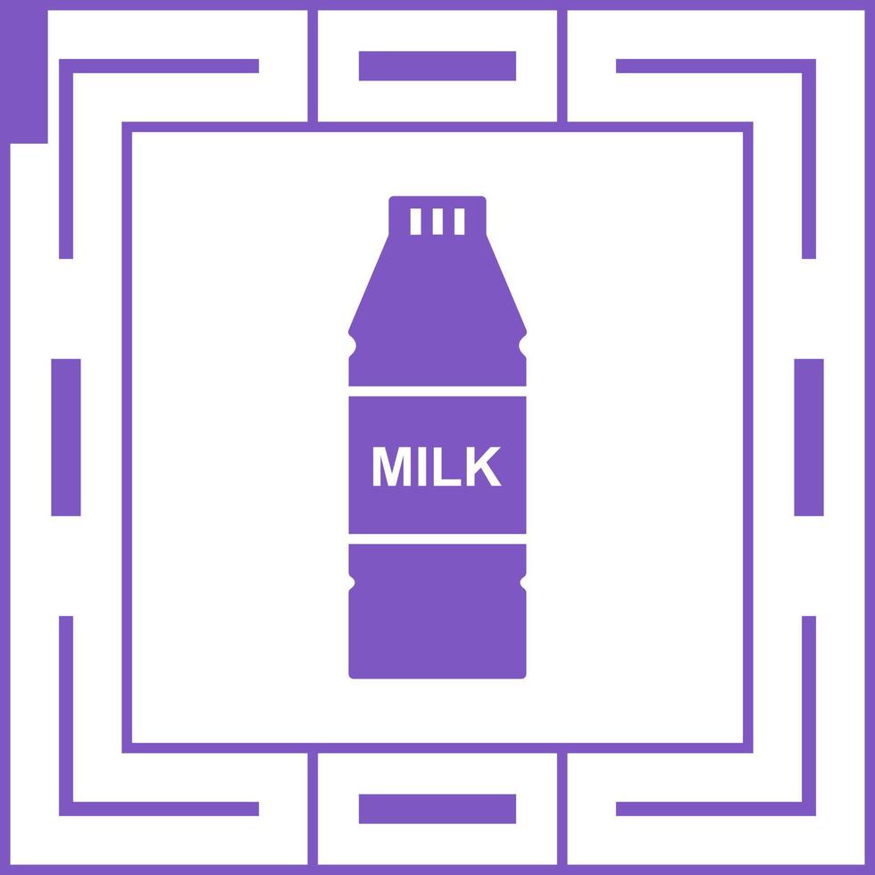 Vektorsymbol Milchflasche vektor