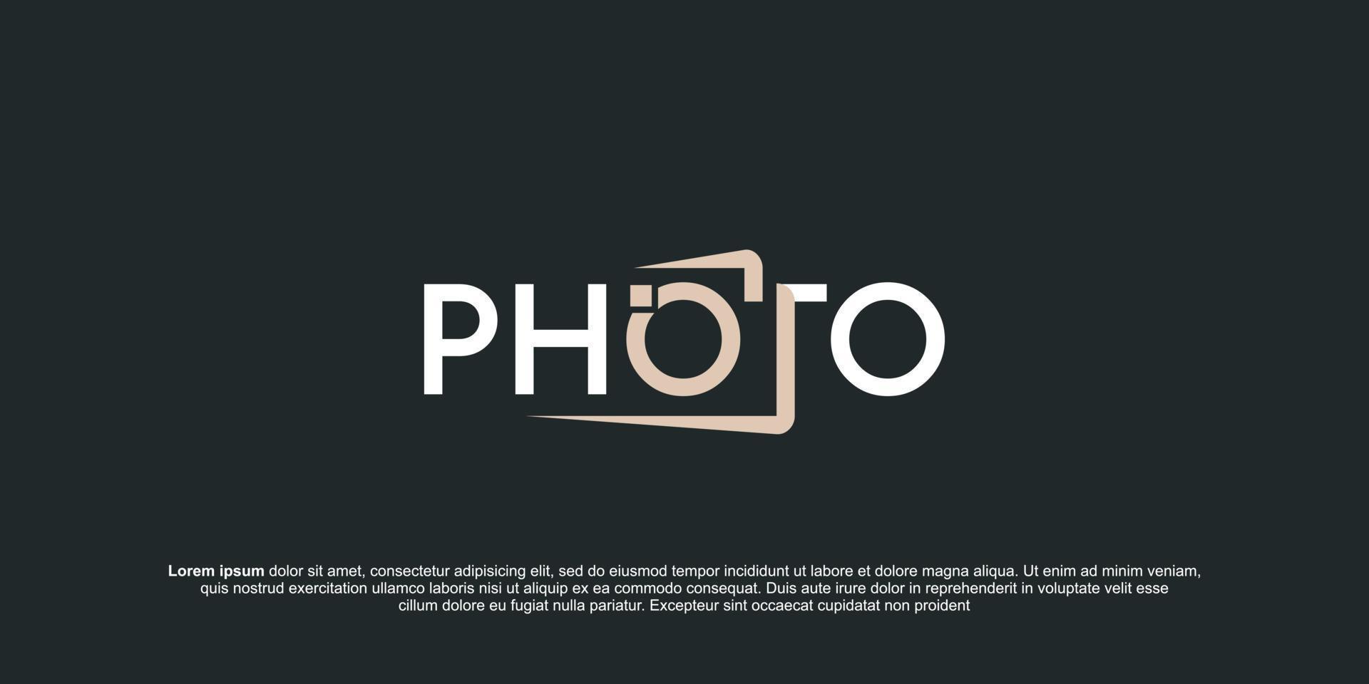 Fotografie Logo Design Vektor Inspiration Teil 1