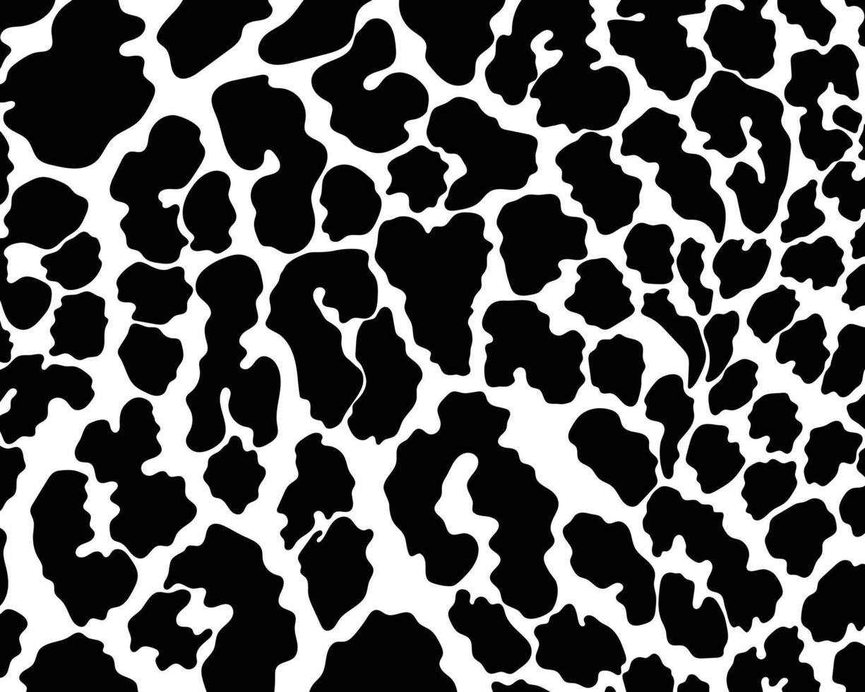 Vektor schwarz Gepard drucken Muster Tier nahtlos. Gepard Haut abstrakt zum Drucken, Schneiden, und Kunsthandwerk Ideal zum Tassen, Aufkleber, Schablonen, Netz, Abdeckung, Mauer Aufkleber, Zuhause schmücken und mehr.