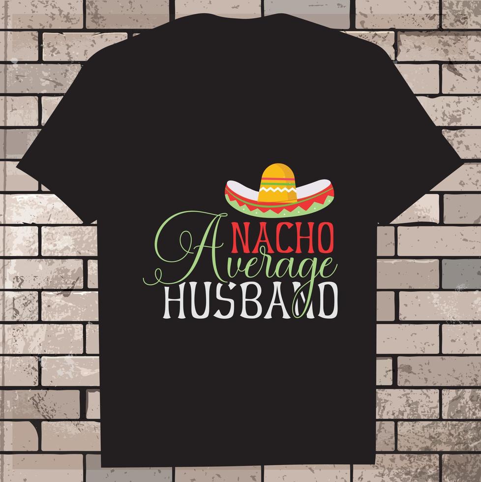 cinco de Mayo T-Shirt Design, Symbol, Illustration, Grafik vektor