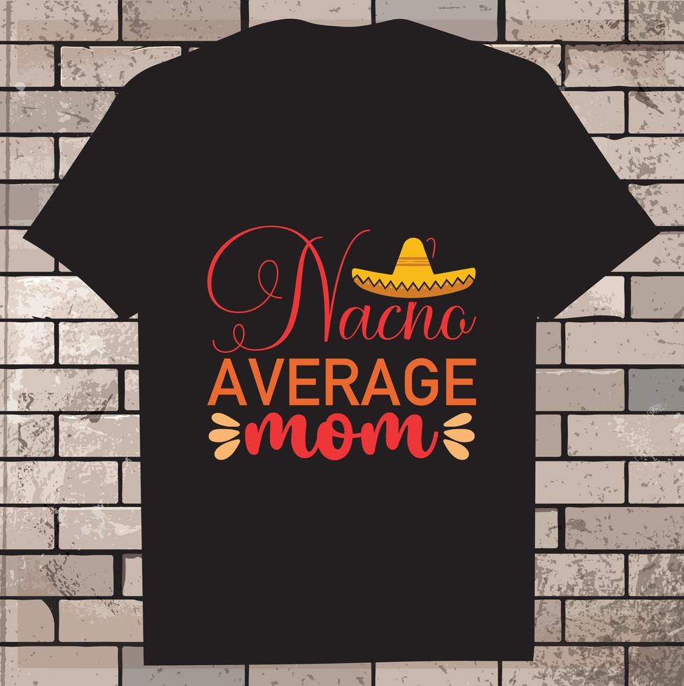 cinco de Mayo T-Shirt Design, Symbol, Illustration, Grafik vektor