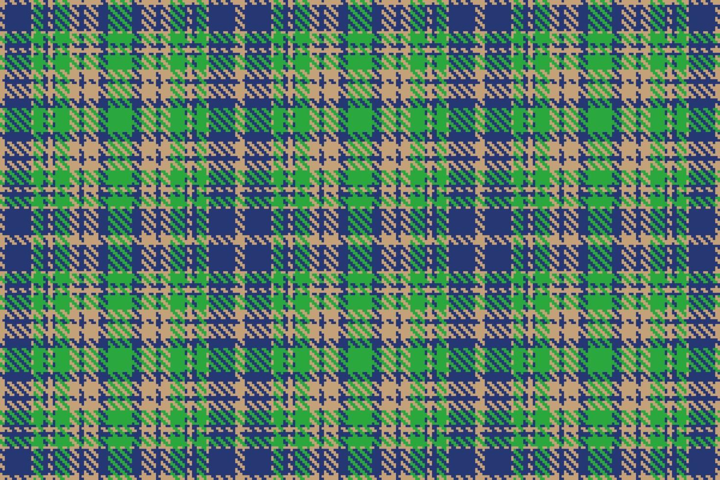 kolla upp vektor mönster. textil- tartan textur. pläd tyg sömlös bakgrund.