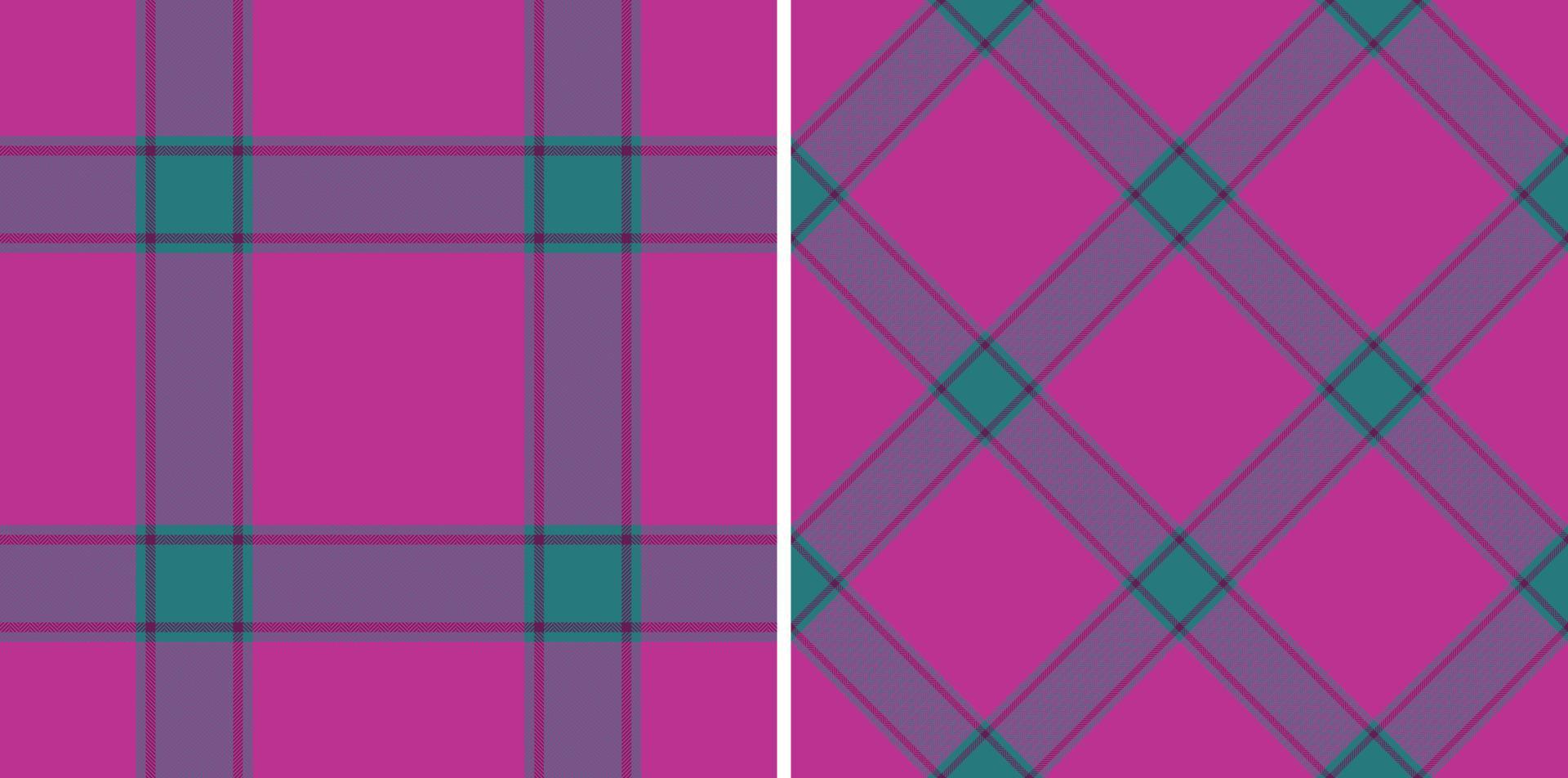 Textil- nahtlos Schottenstoff. Textur Plaid Hintergrund. Muster Vektor prüfen Stoff.